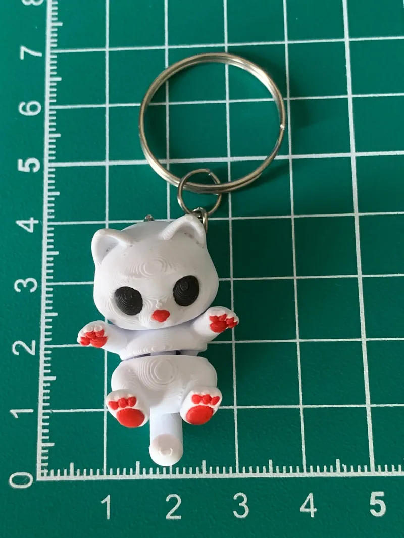 3D друк брелок котик Київ